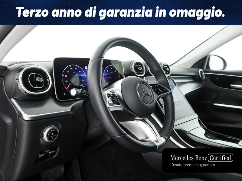Mercedes Classe C Berlina 200 d mhev advanced auto ibrido grigio