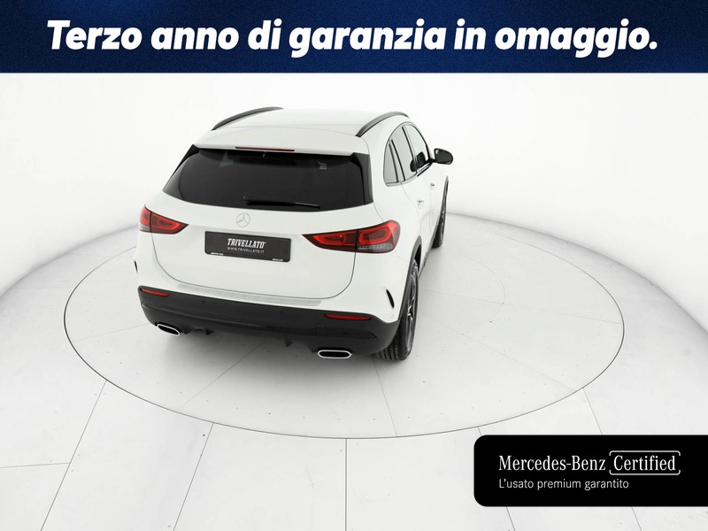 Mercedes GLA 200 d premium auto diesel bianco