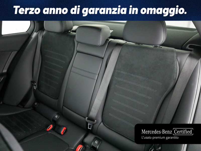 Mercedes Classe C Berlina 220 d mhev amg line advanced 4matic 197cv auto ibrido bianco