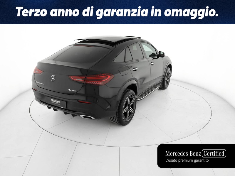 Mercedes GLE Coupè gle coupe 300 d amg line premium plus 4matic auto ibrido nero