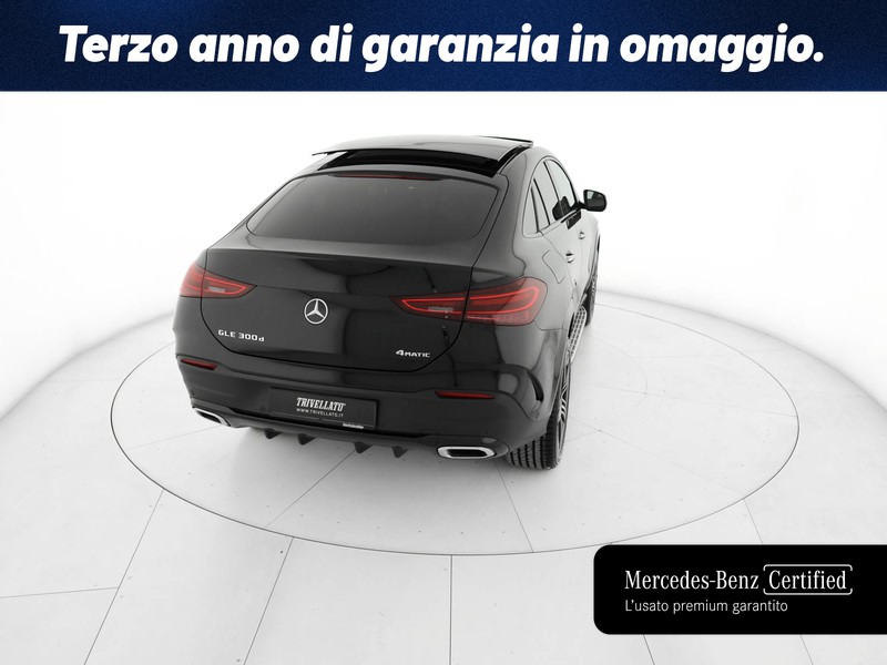 Mercedes GLE Coupè gle coupe 300 d amg line premium plus 4matic auto ibrido nero