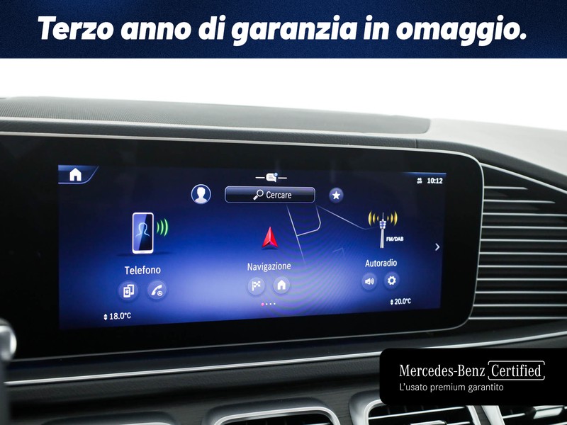 Mercedes GLE Coupè gle coupe 300 d amg line premium plus 4matic auto ibrido nero