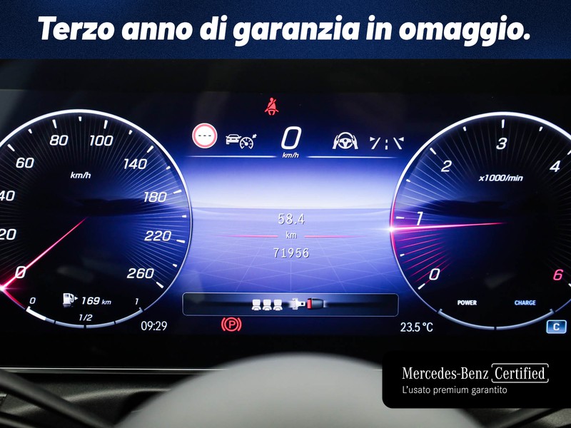 Mercedes Classe C SW sw 220 d mhev premium plus auto ibrido argento