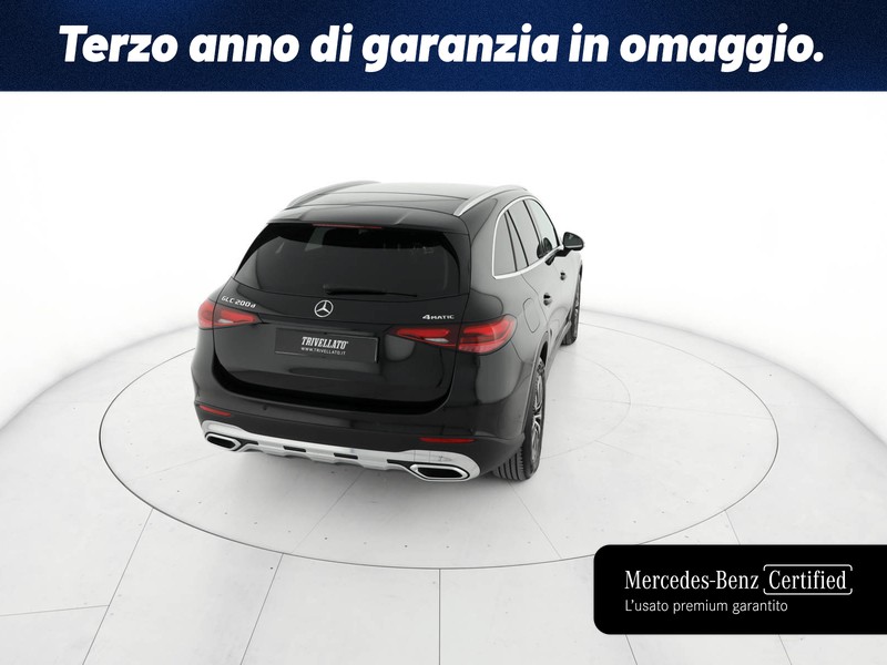 Mercedes GLC 200 d advanced 4matic auto ibrido nero