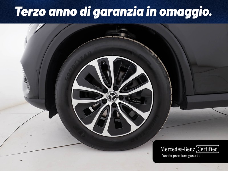 Mercedes GLC 200 d advanced 4matic auto ibrido nero