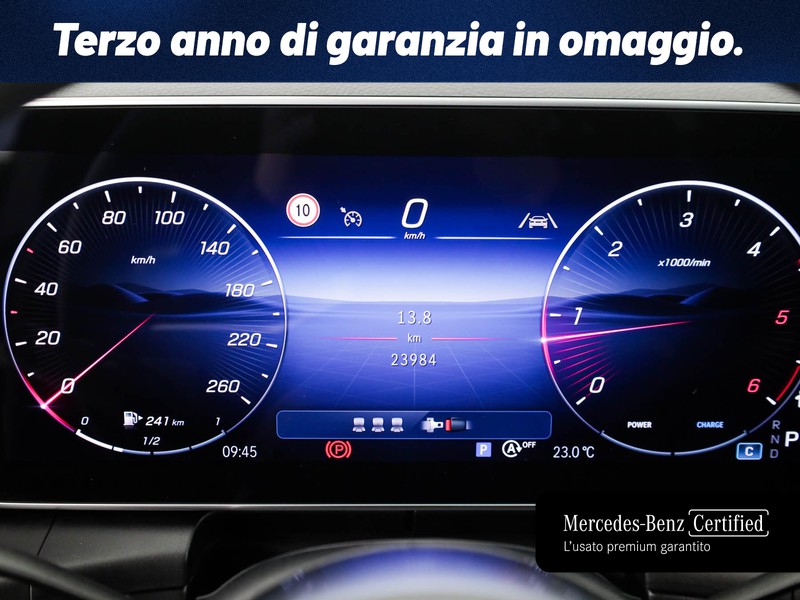 Mercedes GLC 200 d advanced 4matic auto ibrido nero