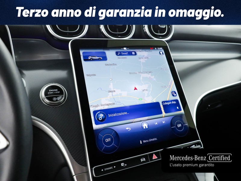 Mercedes GLC 200 d advanced 4matic auto ibrido nero