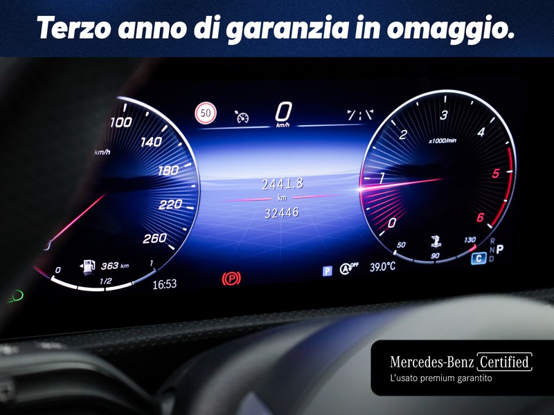 Mercedes Classe A 200 d amg line advanced plus auto diesel grigio