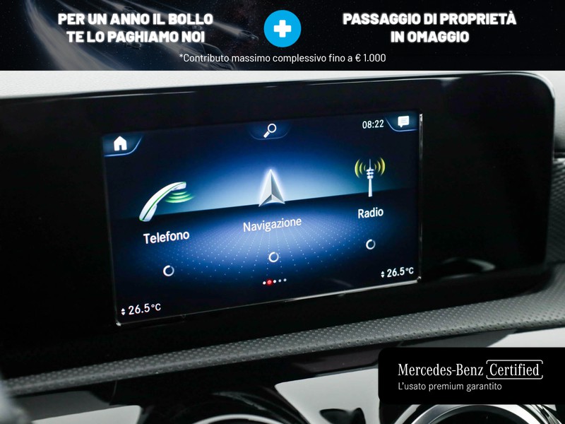 Mercedes Classe A 180 d sport auto diesel grigio