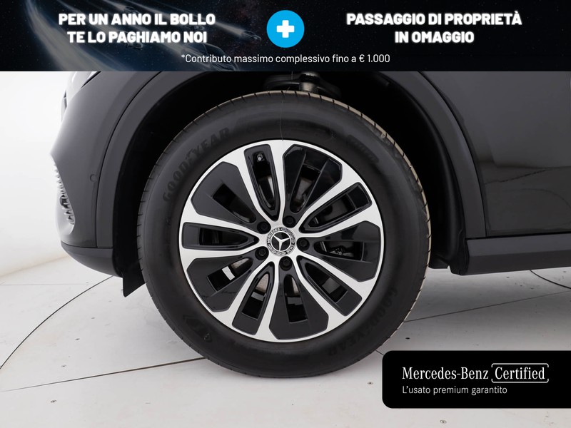 Mercedes GLC 200 d advanced 4matic auto ibrido nero