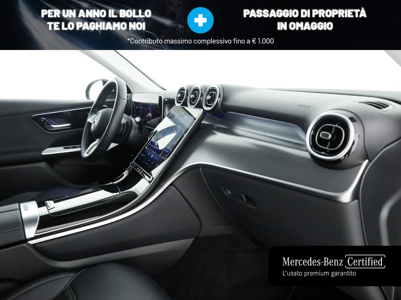 Mercedes GLC 200 d advanced 4matic auto ibrido nero