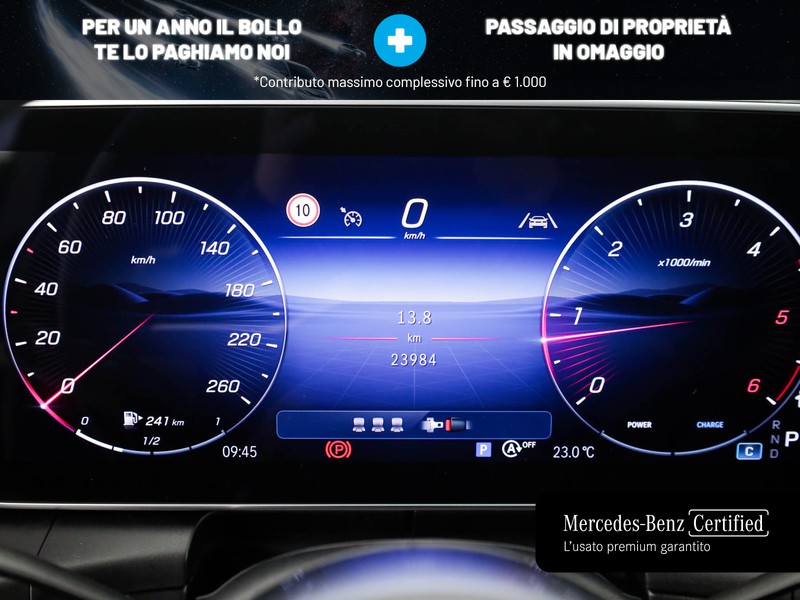 Mercedes GLC 200 d advanced 4matic auto ibrido nero