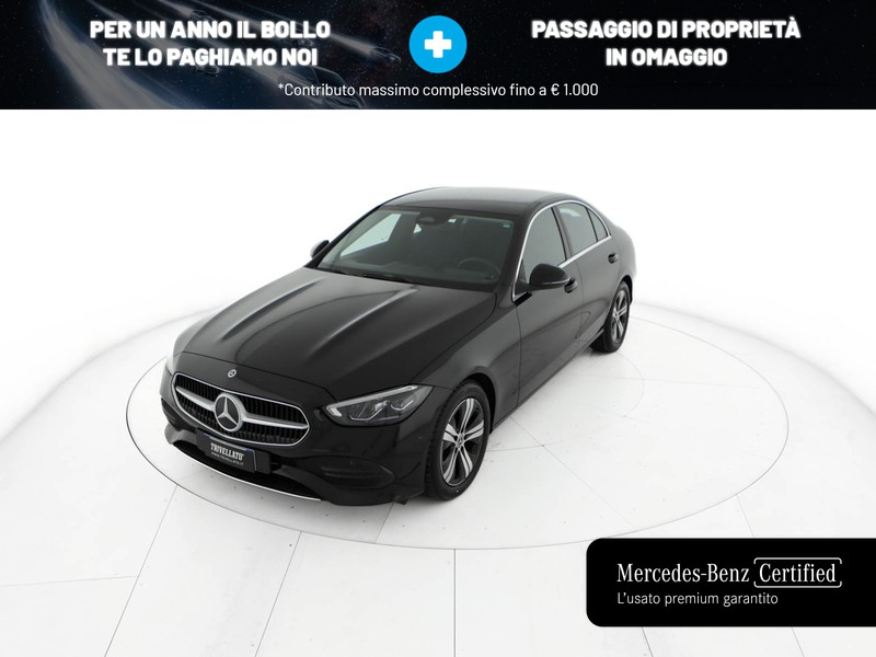 Mercedes Classe C Berlina 200 d mhev advanced auto ibrido nero