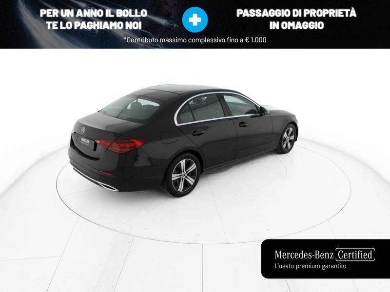 Mercedes Classe C Berlina 200 d mhev advanced auto ibrido nero