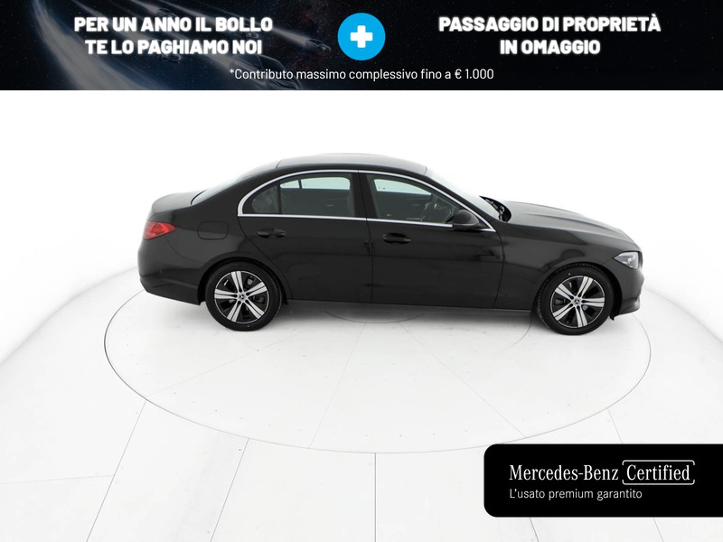 Mercedes Classe C Berlina 200 d mhev advanced auto ibrido nero