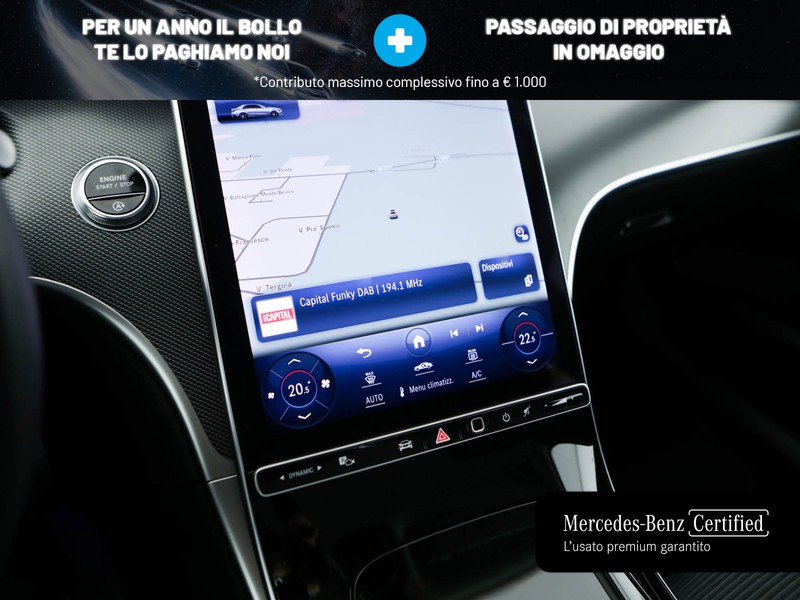 Mercedes Classe C Berlina 200 d mhev advanced auto ibrido nero