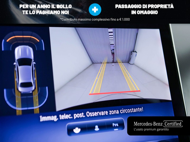 Mercedes Classe C Berlina 200 d mhev advanced auto ibrido nero