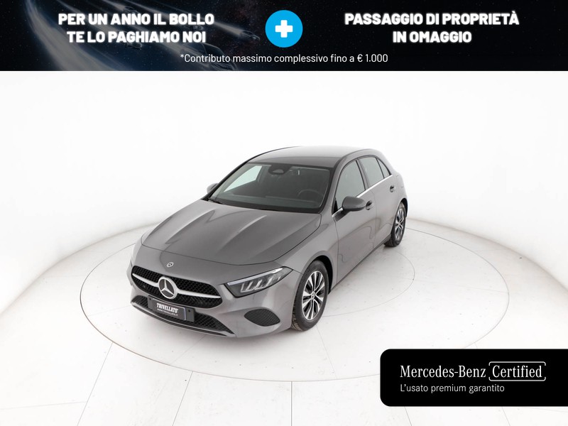 Mercedes Classe A 180 d advanced auto diesel grigio