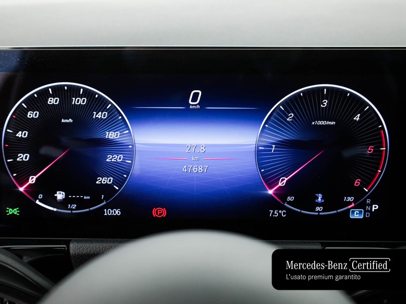 Mercedes GLA 200 d amg line advanced plus auto diesel nero