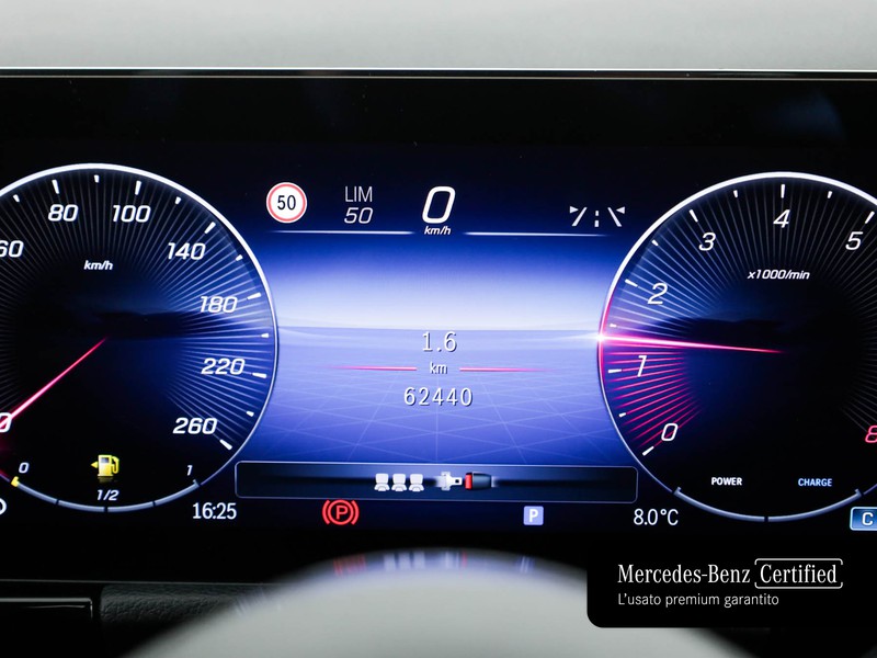 Mercedes GLA 180 advanced auto ibrido nero