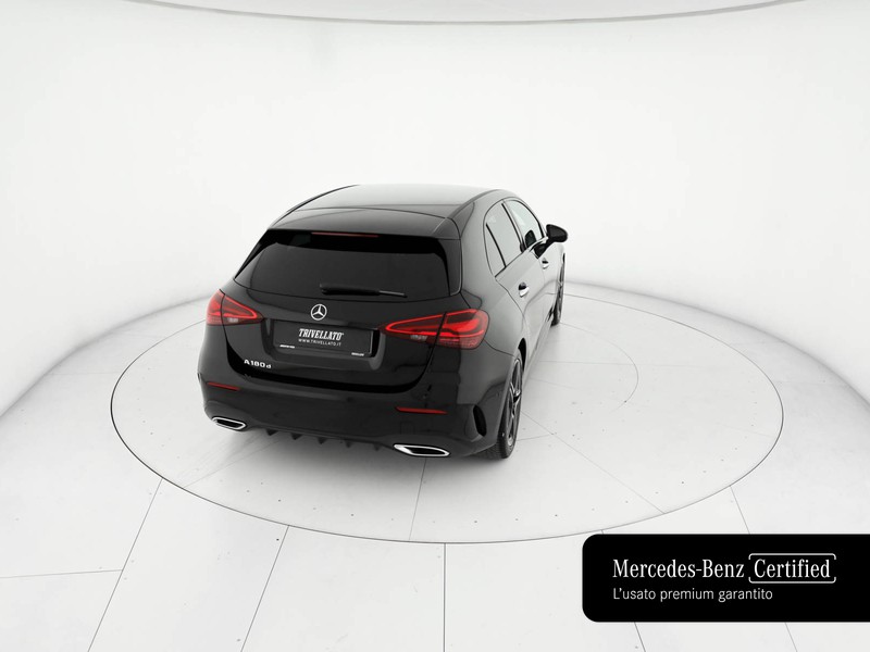 Mercedes Classe A 180 d amg line advanced plus auto diesel nero