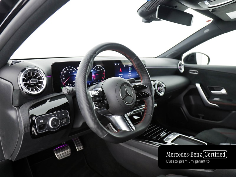 Mercedes Classe A 180 d amg line advanced plus auto diesel nero