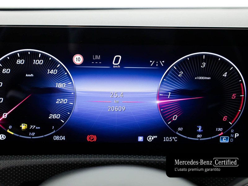 Mercedes Classe A 180 d amg line advanced plus auto diesel nero