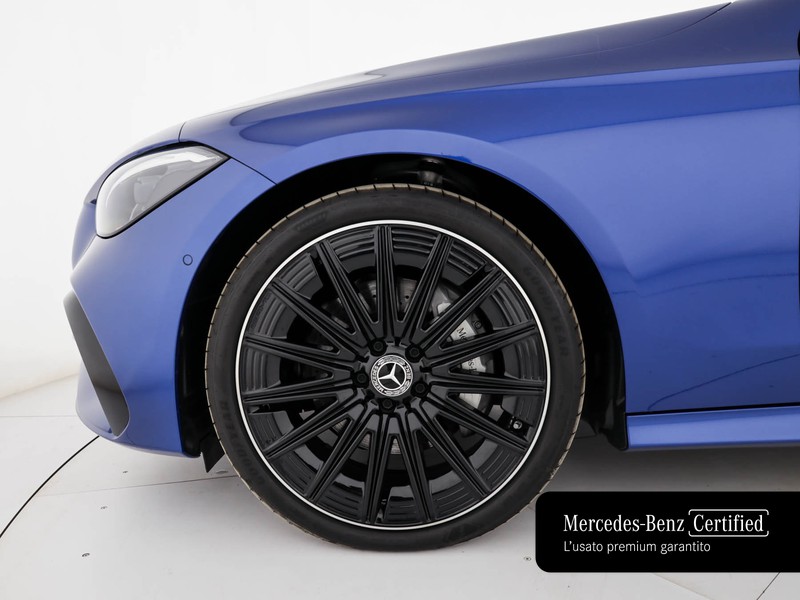 Mercedes CLE cabrio 200 amg line advanced plus auto ibrido blu/azzurro
