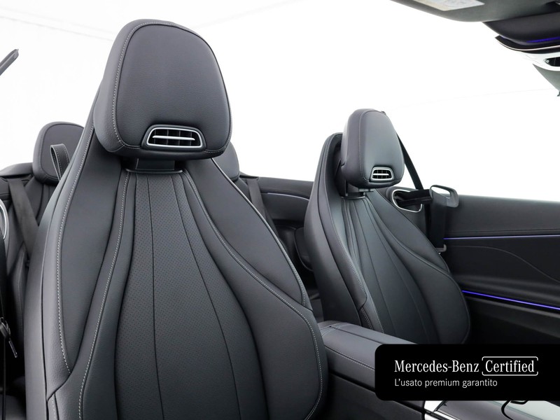 Mercedes CLE cabrio 200 amg line advanced plus auto ibrido blu/azzurro