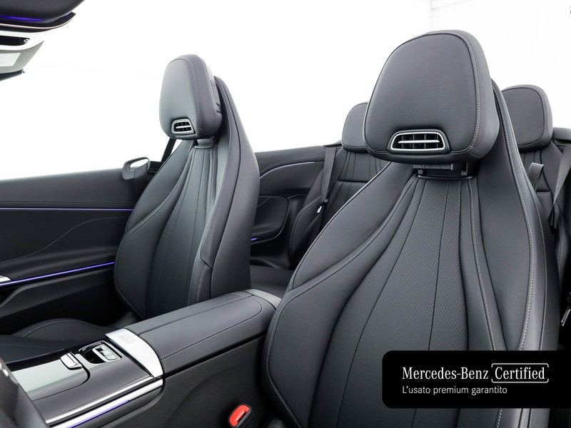 Mercedes CLE cabrio 200 amg line advanced plus auto ibrido blu/azzurro