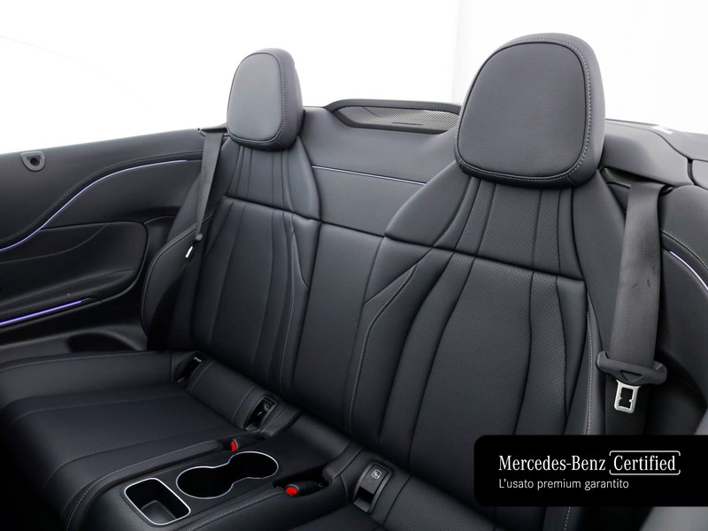 Mercedes CLE cabrio 200 amg line advanced plus auto ibrido blu/azzurro