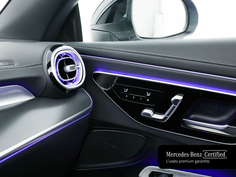 Mercedes CLE cabrio 200 amg line advanced plus auto ibrido blu/azzurro