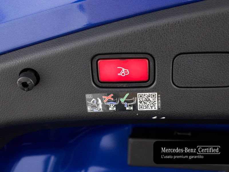 Mercedes CLE cabrio 200 amg line advanced plus auto ibrido blu/azzurro