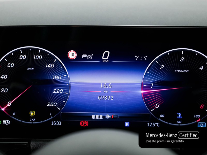 Mercedes Classe B 180 d amg line advanced plus auto diesel nero