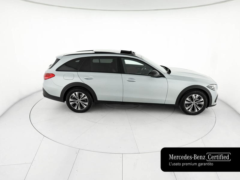 Mercedes Classe C SW sw all-terrain 220 d mhev premium 4matic auto ibrido argento