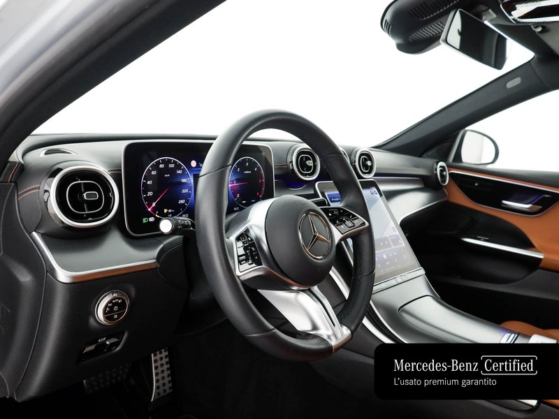 Mercedes Classe C SW sw all-terrain 220 d mhev premium 4matic auto ibrido argento
