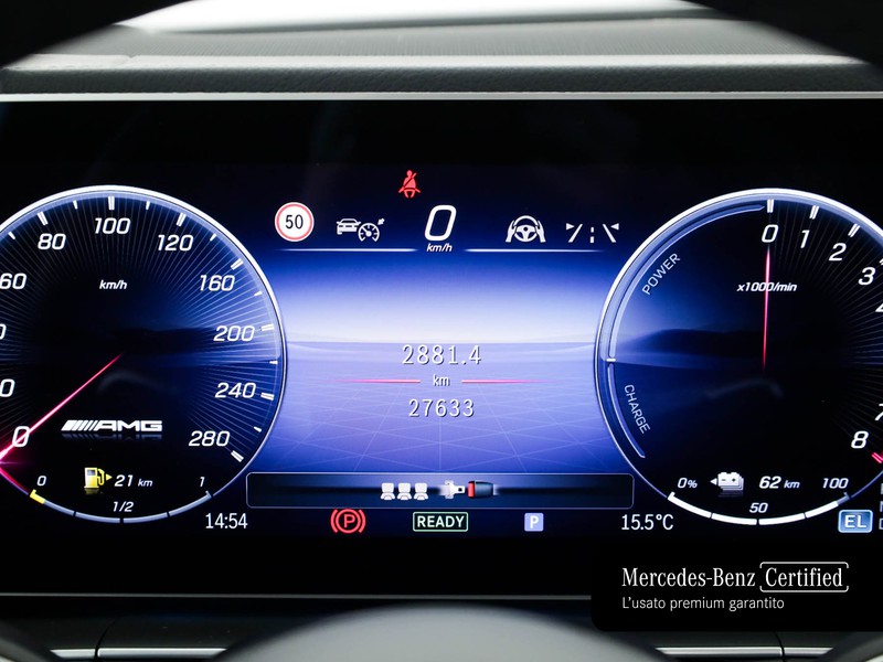 AMG GLE coupe amg 53 phev amg line premium plus 4matic+ auto ibrido nero