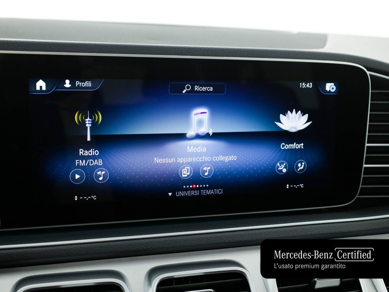 Mercedes GLE gle 300 d mhev premium 4matic auto ibrido bianco