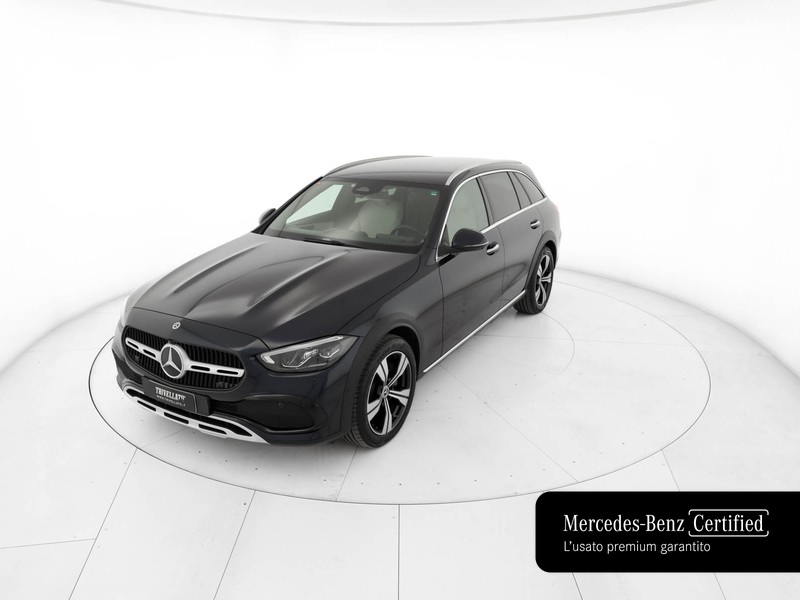 Mercedes Classe C SW sw all-terrain 220 d mhev premium plus 4matic auto ibrido blu/azzurro