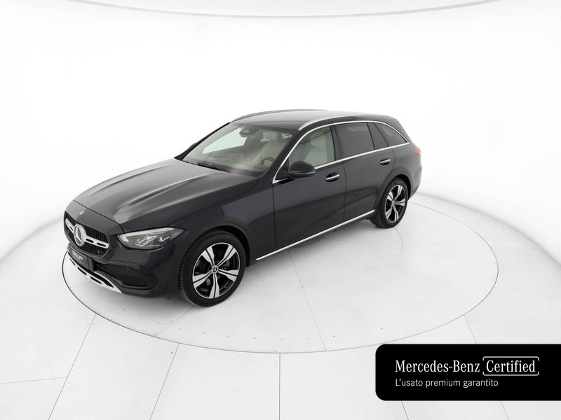 Mercedes Classe C SW sw all-terrain 220 d mhev premium plus 4matic auto ibrido blu/azzurro