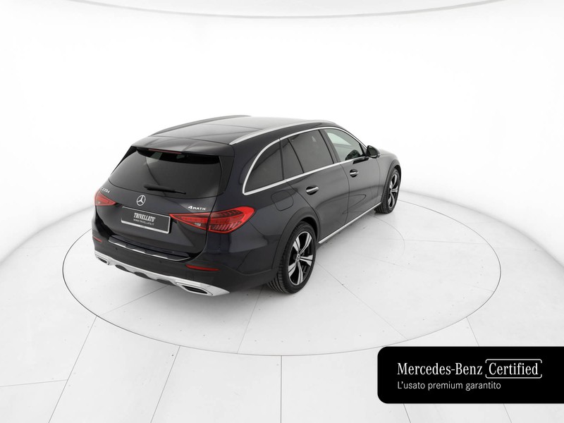 Mercedes Classe C SW sw all-terrain 220 d mhev premium plus 4matic auto ibrido blu/azzurro
