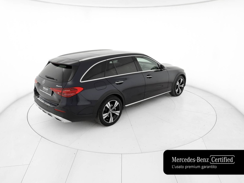 Mercedes Classe C SW sw all-terrain 220 d mhev premium plus 4matic auto ibrido blu/azzurro