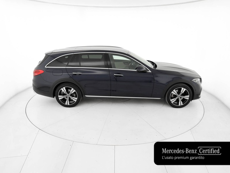 Mercedes Classe C SW sw all-terrain 220 d mhev premium plus 4matic auto ibrido blu/azzurro