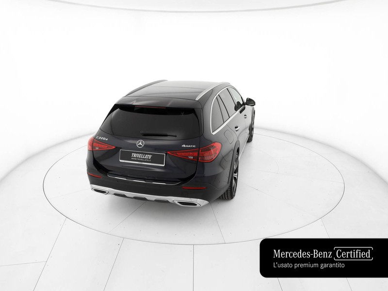 Mercedes Classe C SW sw all-terrain 220 d mhev premium plus 4matic auto ibrido blu/azzurro