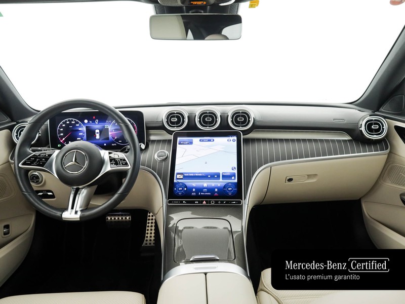 Mercedes Classe C SW sw all-terrain 220 d mhev premium plus 4matic auto ibrido blu/azzurro