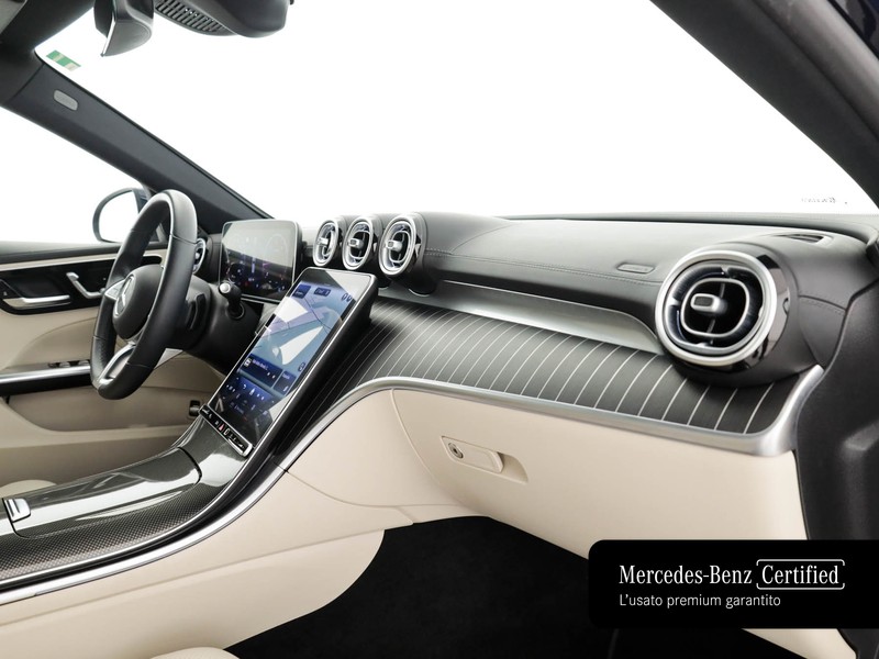 Mercedes Classe C SW sw all-terrain 220 d mhev premium plus 4matic auto ibrido blu/azzurro