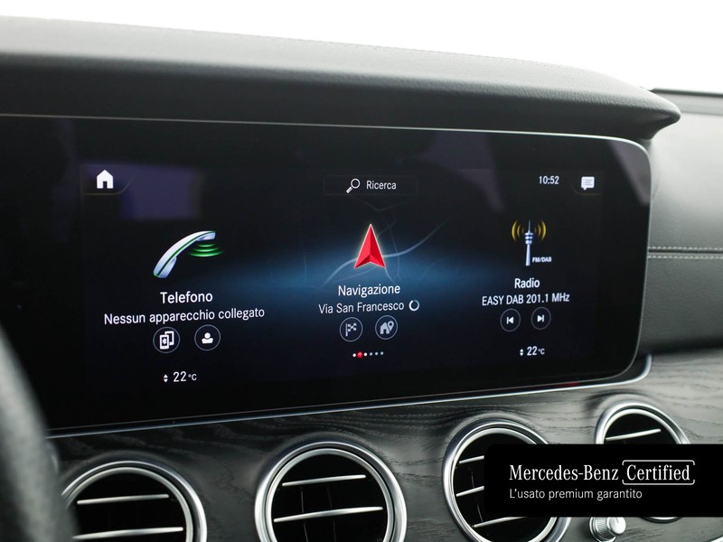 Mercedes Classe E SW sw 220 d premium auto my20 diesel bianco