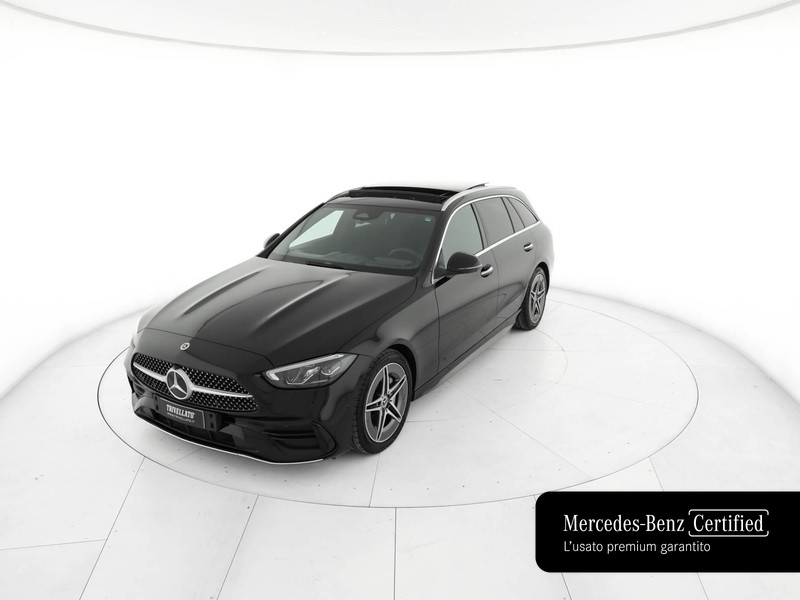 Mercedes Classe C SW sw 300 d mhev premium pro auto ibrido nero
