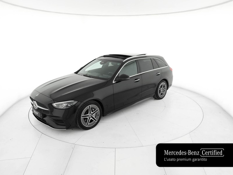 Mercedes Classe C SW sw 300 d mhev premium pro auto ibrido nero