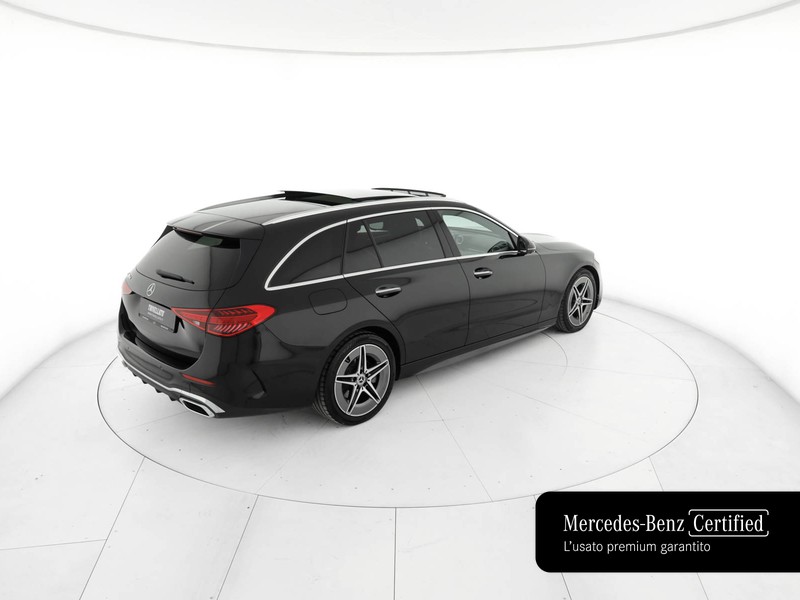 Mercedes Classe C SW sw 300 d mhev premium pro auto ibrido nero